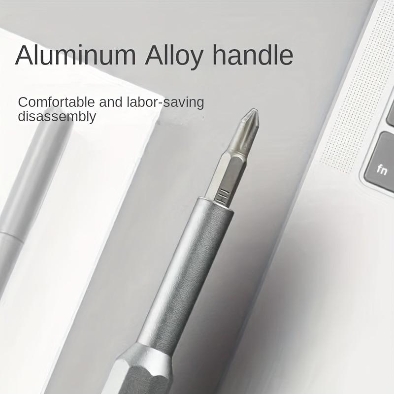24-In-1 Multi-Functional Precision Screwdriver Set, Stainless Steel, Complete Tool Bit Removal, Compact Carrying Case, Professional Toolkit, Replaceable Screwdriver Bits, Multipurpose Switchable Screwdriver