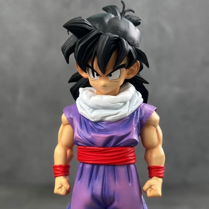 Dragon Ball Z Kid Gohan Figure - Purple Gi Standing Statue, Childhood Son Gohan Anime Collectible, Ideal Gift for Fans, Collectible PVC Figure, Anime Character Statue, Collectible Figurine, Statue Figurines