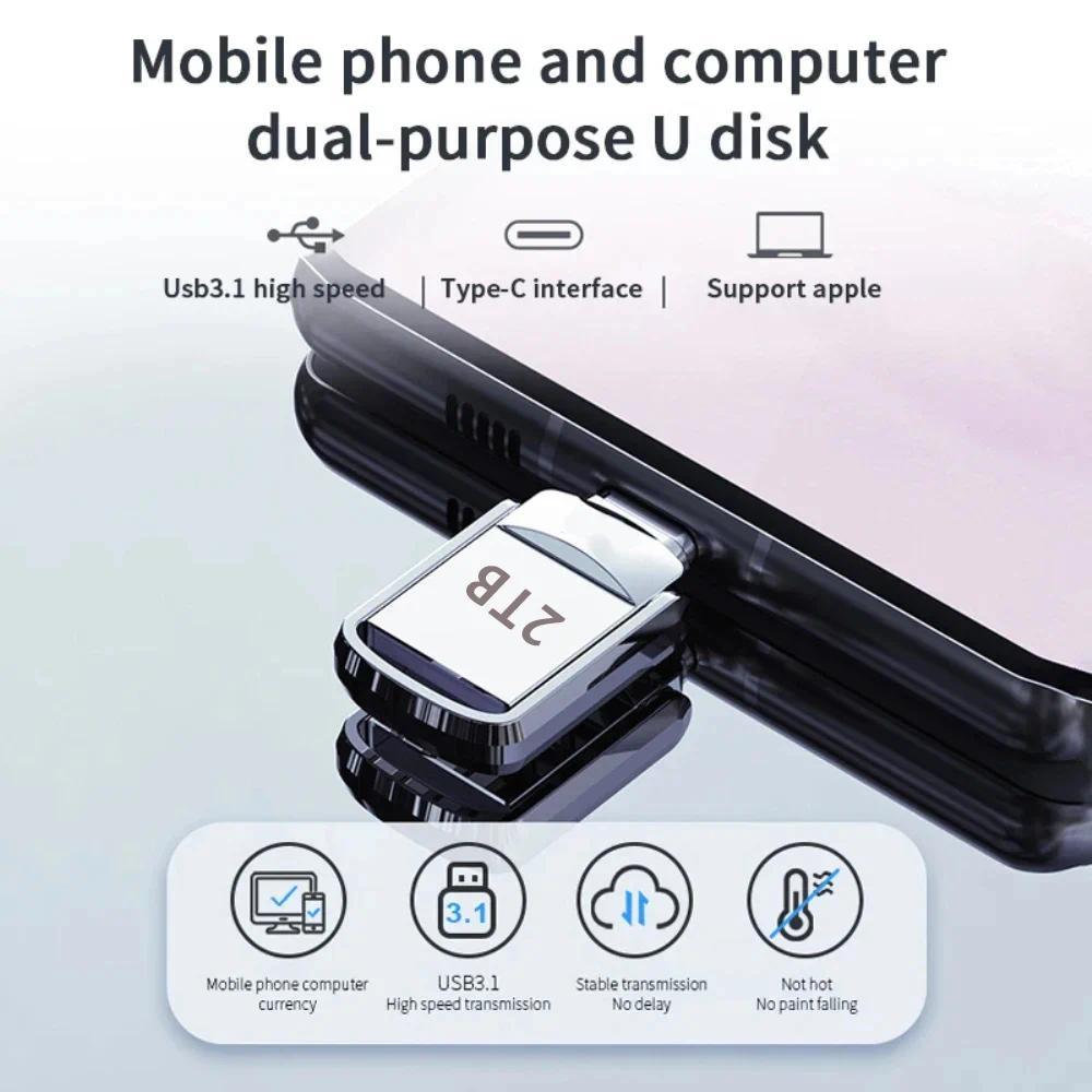 USB Flash Drive 3.2 Type C PenDrive Memory Stick Pen Drive Flash Disk for PC Smartphone Storage U Disk