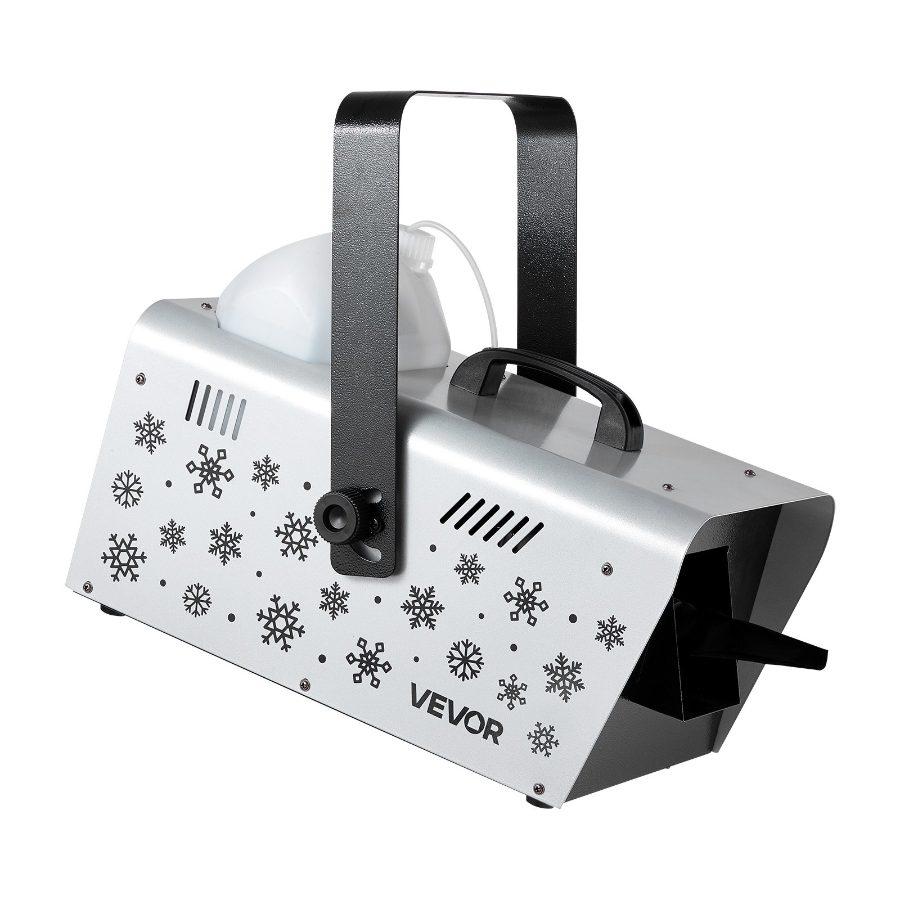 fathersdaygift VEVOR Snow Machine, 1500W Handheld/Hanging Snow Maker By Wireless Remote Control, Portable Snowmaking Machine, High Output Snowflake Maker with 5L Tank for Christmas Party Wedding Stage Effects