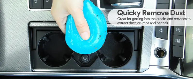 Product Introduction of Car Cleaning Gel Universal Detailing Kit Automotive Dust Car Crevice Cleaner Slime Auto Air Vent Interior Detail Removal for Car Putty Cleaning Keyboard Cleaner Car Accessories 7