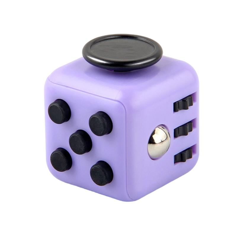 Colorful 6-Sided Press Finger Magic Cube Dice, Novelty Magic Dice Toy, Stress-Relief Fidget Relief Sensory Toy, Fingertip Vent Toy, Gift For Children And Adults, Stress Relief Fidgeting