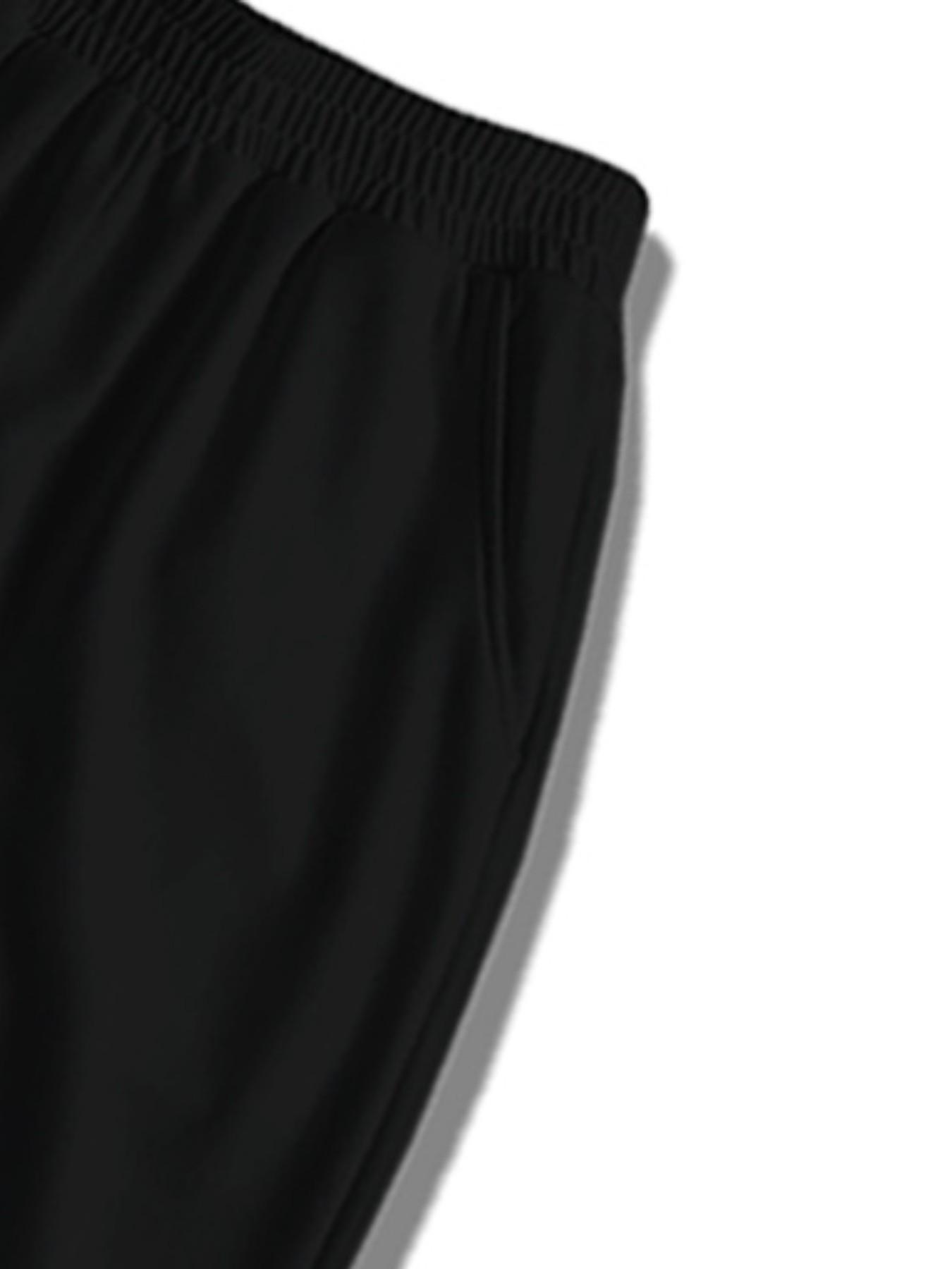 Solid Color Home Sweatpants, Loose-Fitting Carrot-Leg Trousers, Comfortable and Breathable, Five Sizes Available, All Seasons