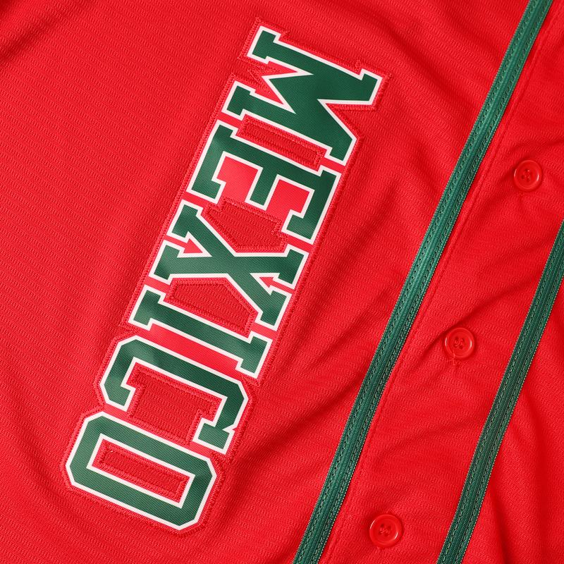 Men's Mexico Baseball Jersey, Eagle Mexico Baseball Button Down Jersey Shirts, Mexican Flag Baseball Jerseys Sports Shirt