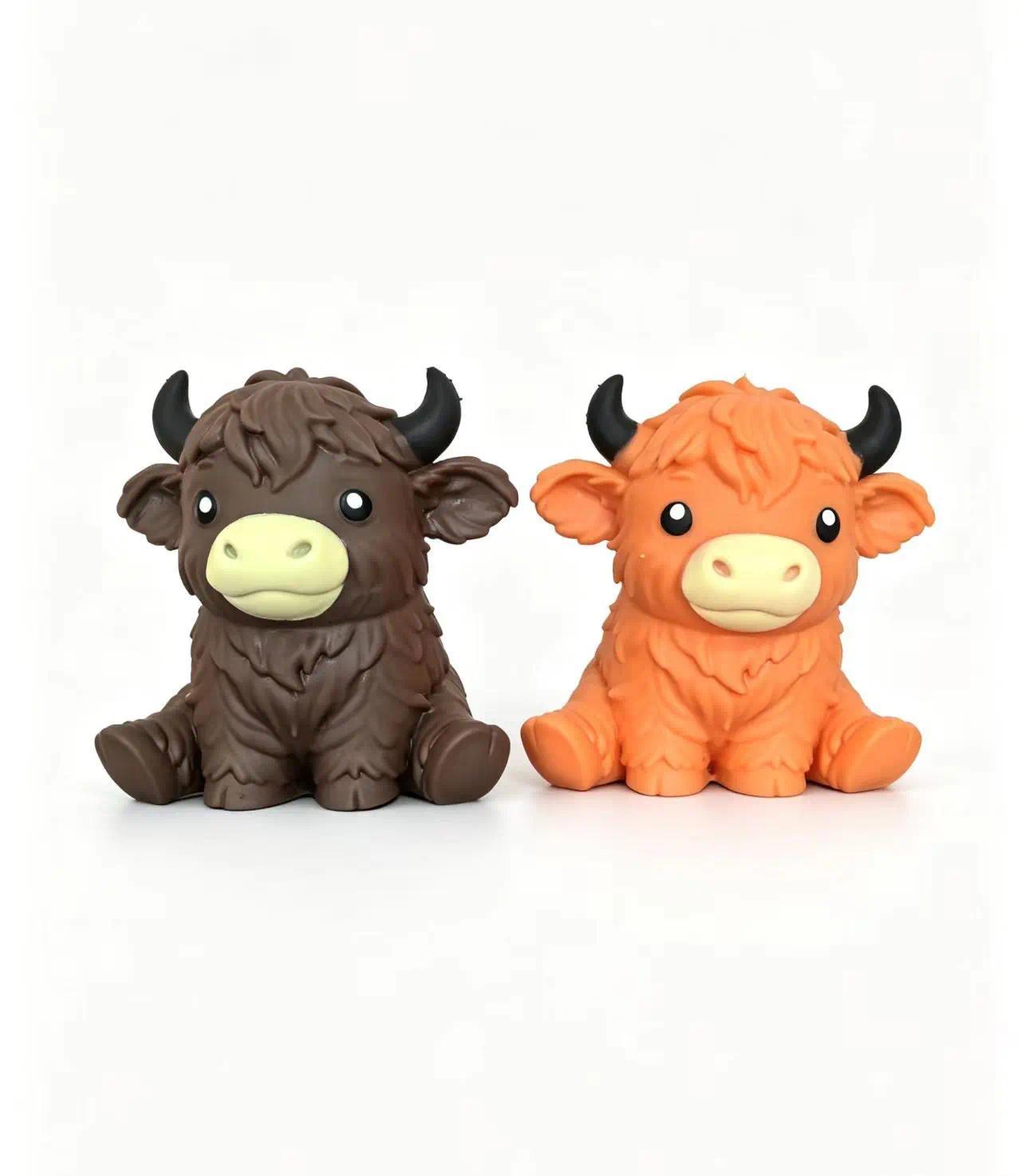Hot Jumbo Highland Cow Stress Balls Squishies Squeeze Toy Squeeze Ball Fidget Toy for Slow-Rising Stress Relief Squeeze Toy