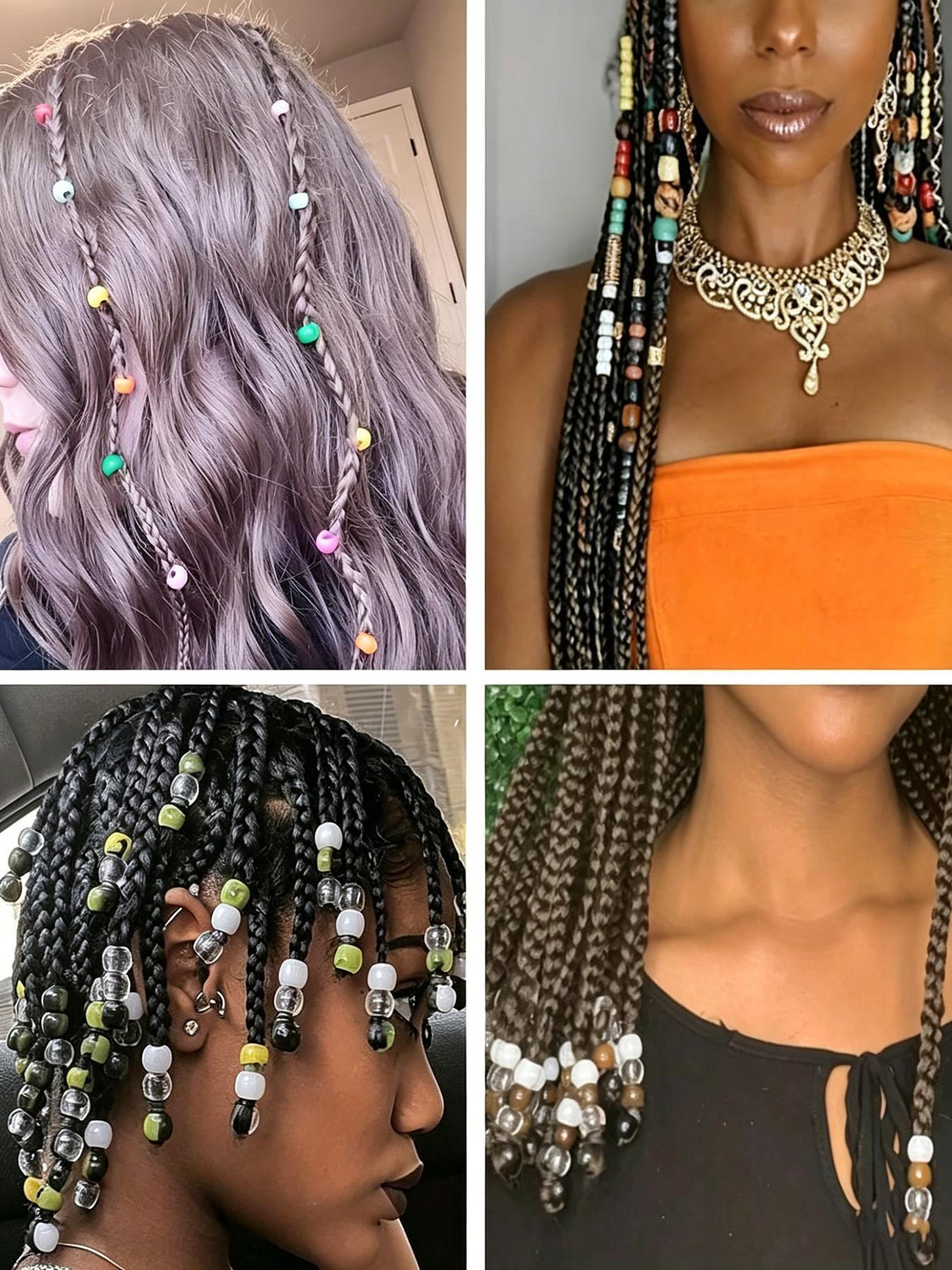 500pcs 9mm Horse Beads, Friendship Bracelet Necklace Craft Supplies, Jewelry Making Accessories, Fashion Gifts, Keychain Charms