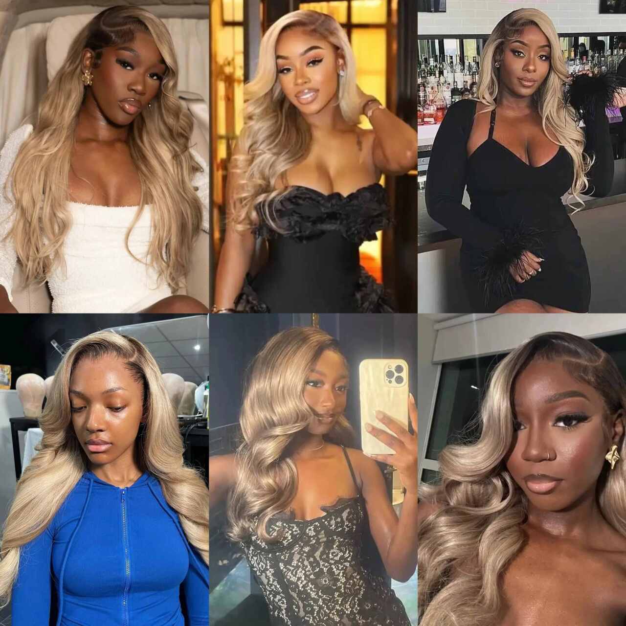 180% Density Milk Tea Ombre Ash Blonde Lace Front Wig Human Hair Upgrades 13x6 Body Wave Lace Front Wig for Women Hd Invisible Frontal Pre Plucked Brown Root Ombre Human Hair Wig SpringStatements