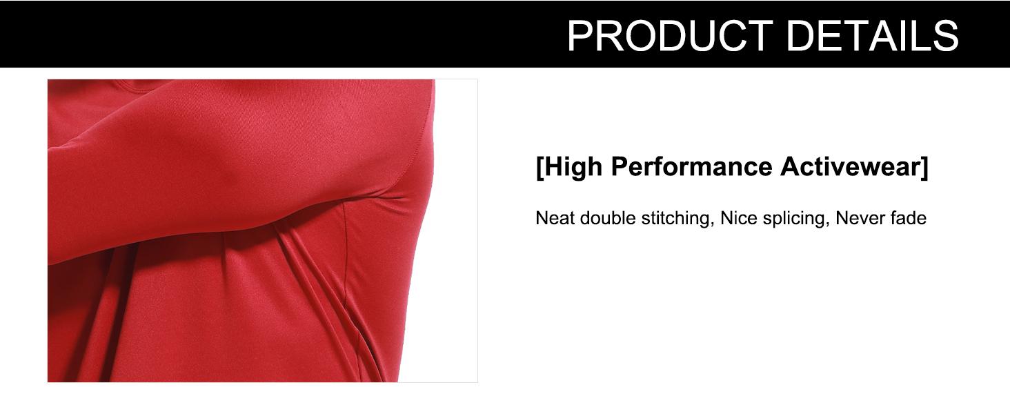 HOPLYNN 5 Pack Men's Athletic crew neck Long Sleeve Fishing Shirts for Men Sun Protection Shirts Lightweight Rash Guards workout tops  gym outfits   gym fits  workout clothes  men