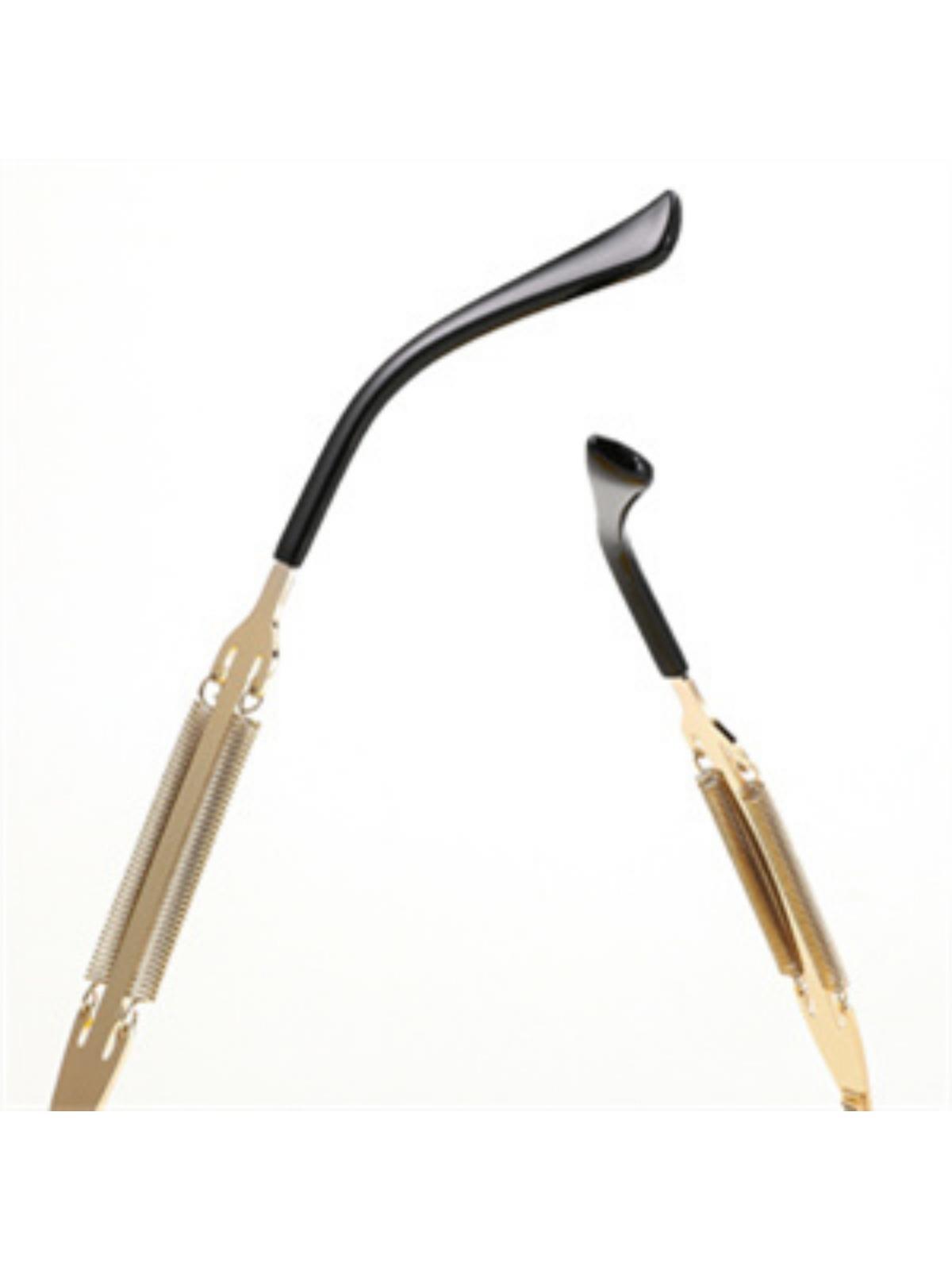 FEISEDY Sunglasses Mens Women Retro Steampunk Round Sunglasses Metal Frame Fishing Driving Hippie Glasses B2351