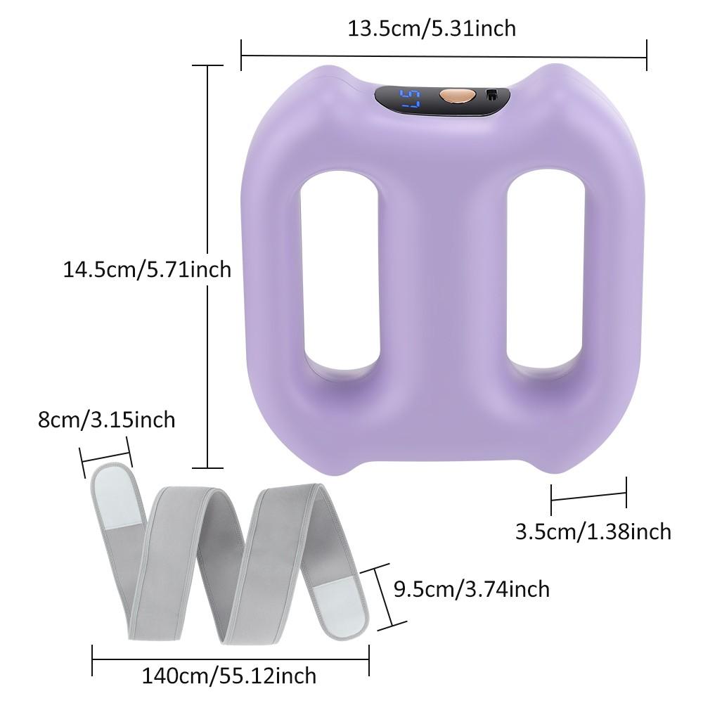 Fascia Ring with 3 Modes 5 Intensity Levels, Full Body Muscle Relaxation Deep Tissue Shaping, Belly Vibration Massager Ideal for Muscle Relax Fascia Ring with 3 Modes 5 Intensity Levels, Full Body Muscle Relaxation Deep Tissue Shaping, Belly Vibration Massager Ideal for Muscle Relax