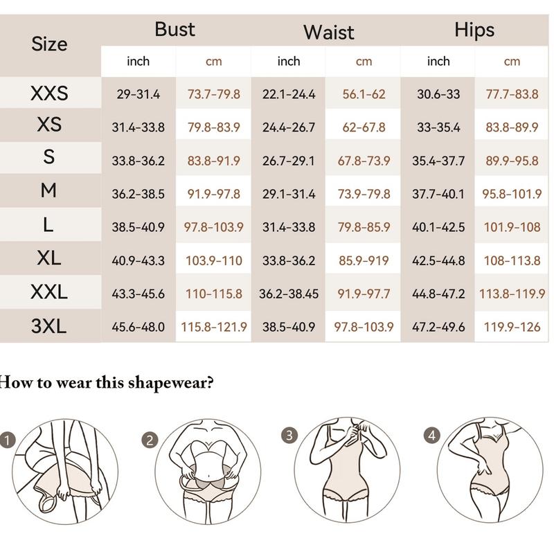 M MYODRESS Women Chest Packed And Tummy Control Shapewear With Open Eye Bodysuit M MYODRESS Women Chest Packed And Tummy Control Shapewear With Open Eye Bodysuit