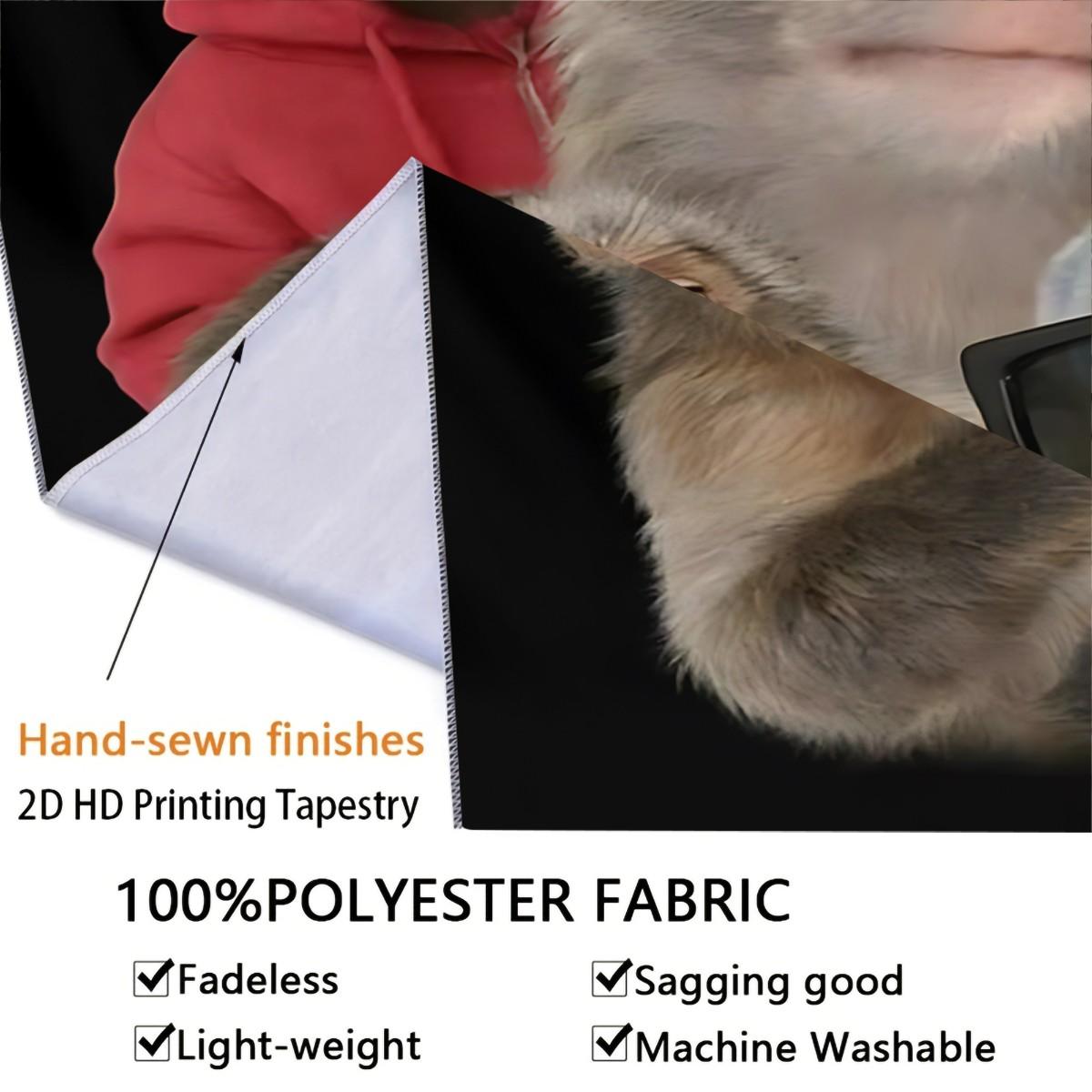 Trending Monkey Tapestry Backdrop, Street-Style Cool Wall Hanging Banners, Indoor/Outdoor Wall Art Tapestries, Wall Decor, Fun Banners and Posters for Dorm Rooms and Bedrooms