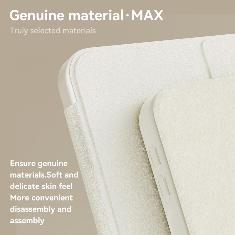 KENKE KENKE Solid Color Tablet Case, Auto Sleep/Wake Tablet Protective Cover, Tablet Protector for iPad 13 Inch M4 2024, iPad Air 13 Inch Air 11 Inch Pro 11, Tablet Casing