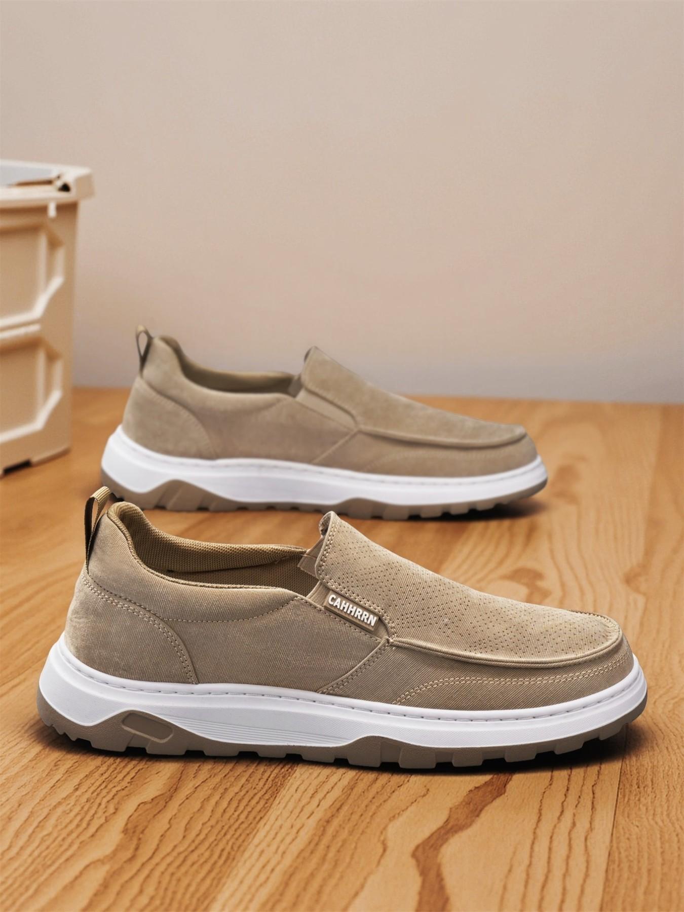 NWOB Comfortable Sneakers, Men Slip On Breathable Loafers Handmade Bruno Marc Men main image 3