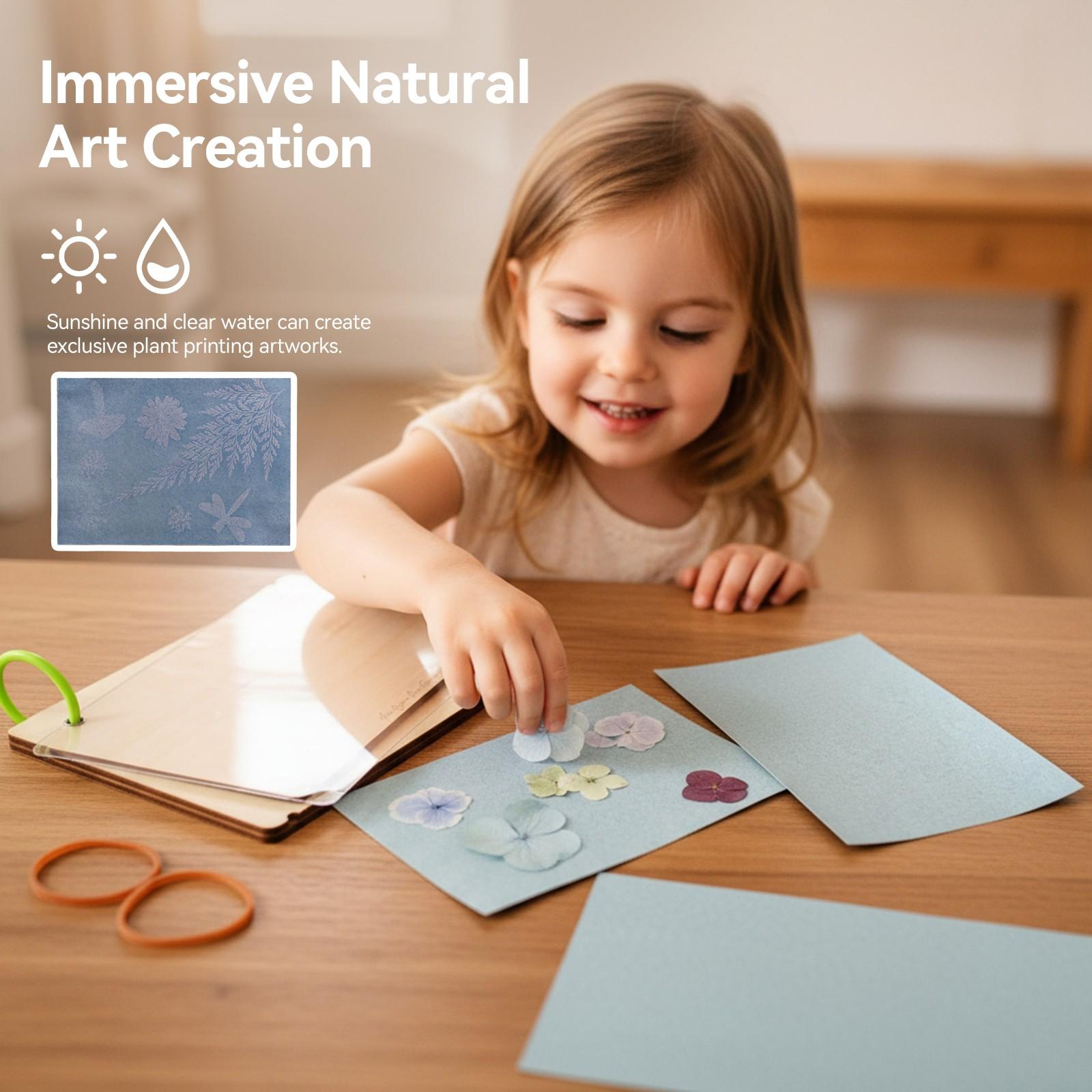 Blue Sun Paper Set 1pc, High-Quality Blue Sun Paper Material, Durable & Versatile Design, Perfect for Various Uses