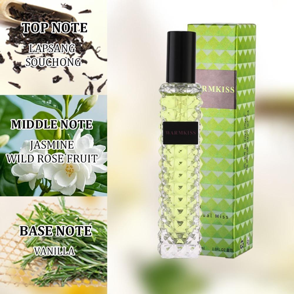 Women's Perfume Spray 30ML, Long-Lasting Natural Scent, Floral Fruity Perfume, Daily Use, Perfect Gift for Girlfriend & Bestie, Available in Four Colors