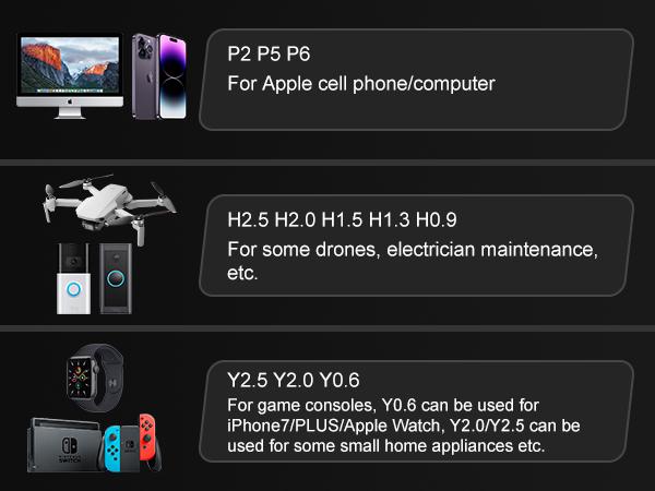 STREBITO 3.7V Mini Electric Screwdriver Set, 42-in-1 Electric Precision Screwdriver, Compact Electric Screwdriver Rechargeable with Display, Small Tool Kit for Electronic Computer Laptop RC Drone  screwdriver set