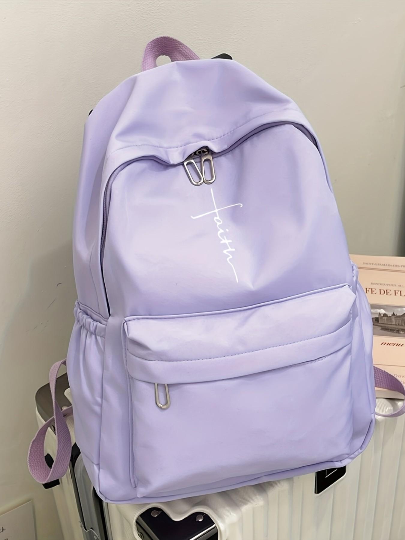 2D Cross-Print Backpack, Casual Minimalist Design, Ample Storage, Suitable for Men and Women, Everyday Use, Outings, Commuting, Travel, Travel Backpacks, Daily Backpack, Birthday Gift