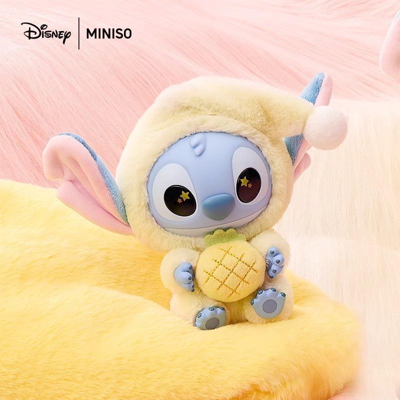 Disney Lilo & Stitch Eat Something Before Sleep Series Blind Box - PVC Plush Pendant Mystery Box Cute Stitch Doll Surprise Toy Gift Toy For Stitch Moive Fans kid Birthday For Women Bag Charms