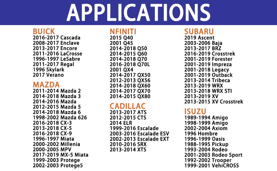 Locking Gas Cap, Lock Fuel Cap For NISSAN,TOYOTA,HONDA,CHEVROLET,GMC,BUICK,NFINITI,SUBARU,MAZDA,CADILLAC,ISUZU,LEXUS,ACURA,INFINITI,AUDI,MITSUBISHI Light Blue Skull Decal Three-Camera WiFi Dash with GPS Car Door Handle