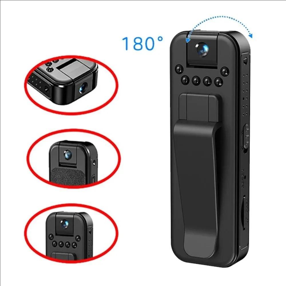 Wearable Sports Camera with Night Vision, USB Rechargeable Sport Dv Camcorder, Ideal for Safety and Outdoor Activities