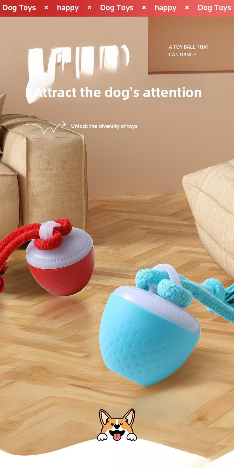 Pet supplies, dog toys, pet toys, electric intelligent pet ball, bouncing ball, self-entertaining dog teasing ball