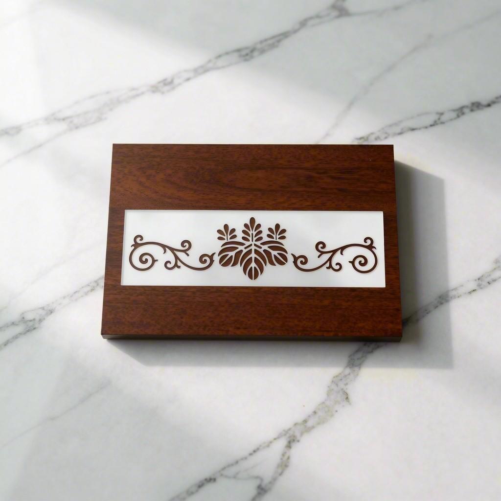 12 Piece Vintage Lace Drawing Templates Totem Cutout Molds, Retro Floral Design Stencils for Crafting, DIY Art Supplies