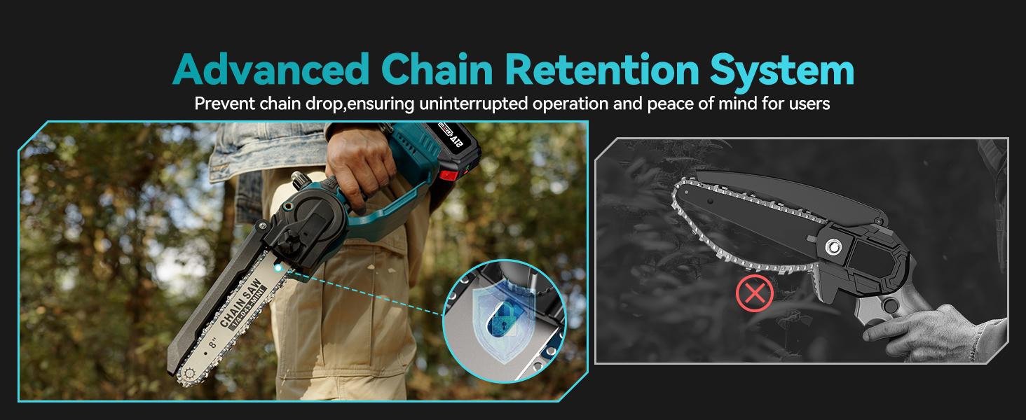 SeeSii 2 in 1 Cordless Pole Saw & Mini Chainsaw with 2 Batteries, Power Electric Polesaw for Tree Trimming, Chain Saw with Extension Pole, 16ft Reach, Limb Branch Cutter Pruner CH800   #TikTokShopBlackFriday