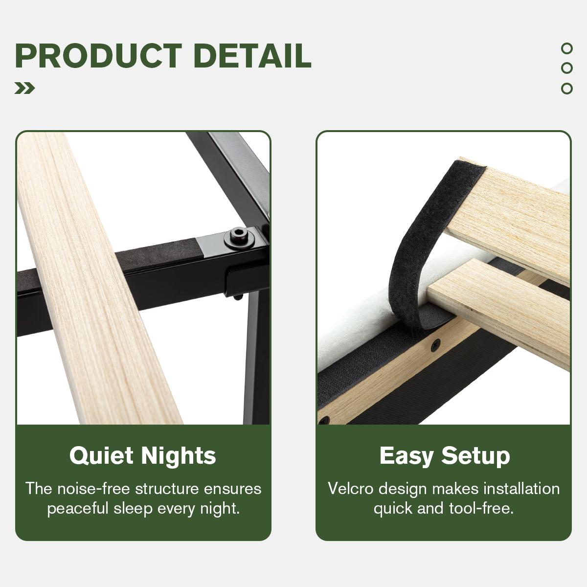 MUTICOR Upholstered Bed Frame with LED Shelf Headboard & 2 Drawers, Linen or Velvet Fabric, Smart Outlets,Full/King/Queen Bed Frame, No Box Spring Needed#TikTokShopBlackFriday #ChristmasGifts