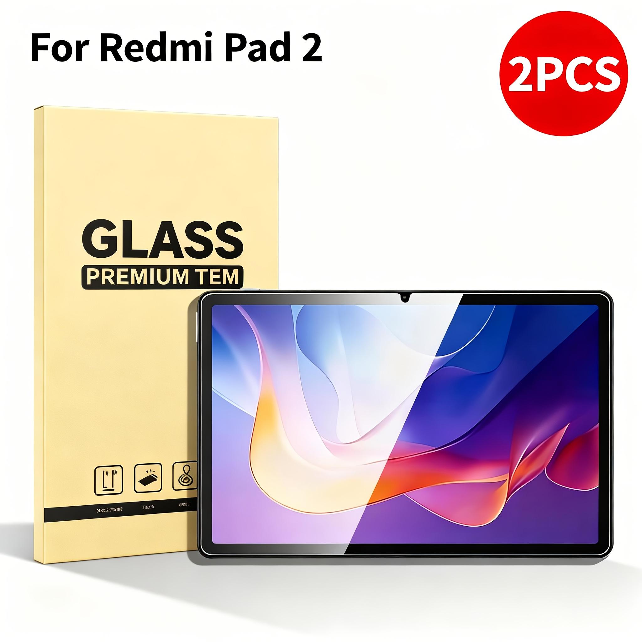 2-Pack Tempered Glass Screen Protector for Redmi Pad 2 11-Inch & Pad Se 11-Inch, High Clarity, Easy Installation, Anti-Fingerprint