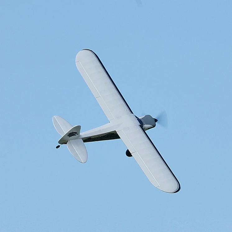 FMS 1300mm PA-18 Super Cub with Reflex V3, PNP / RTF  airlpane（RTF = plane, remote, battery, battery charger，PNP = plane only）