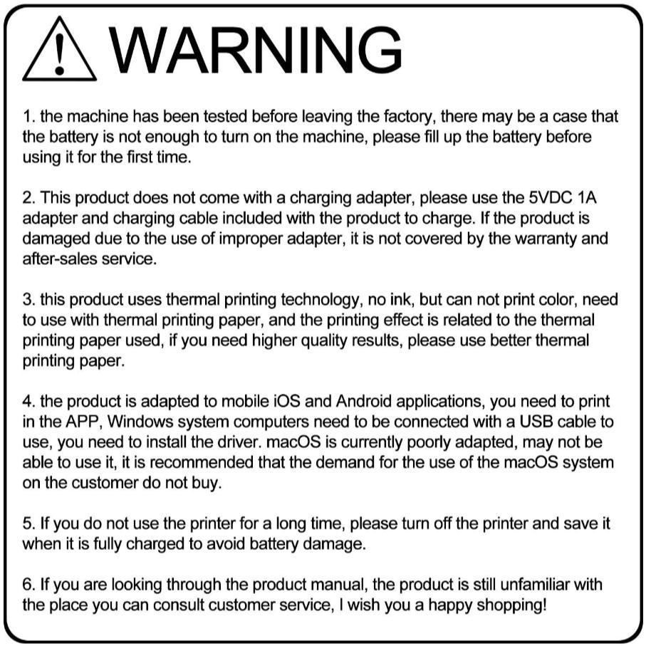 Portable A4 Printer, Portable Handheld Printer, Wireless Portable Printer, Inkless Printing Machine, Mobile Phone Bluetooth-compatible Direct Connection Printer, Office Equipment for Home School Dormitory