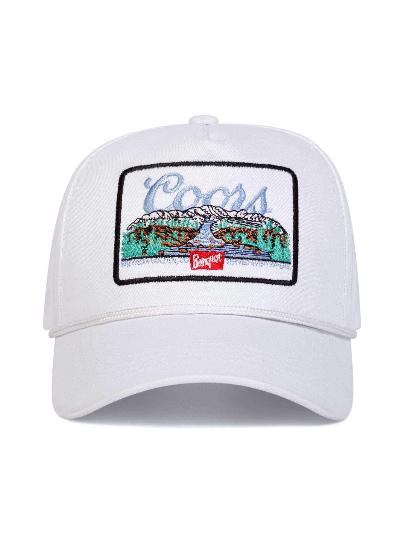 Unisex La Letter Baseball Cap, Adjustable Fitted Sun Protection Hat, Casual Outdoor Travel Beach Vacation Headwear for Men Women, High Quality Hat