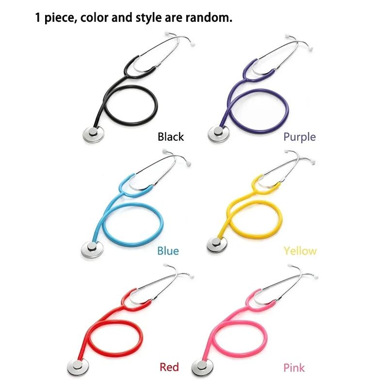 Handmade Simulation Stethoscope Toy, Ideal for Science & Creative Play, Durable Plastik Construction, Perfect Gift for Kids