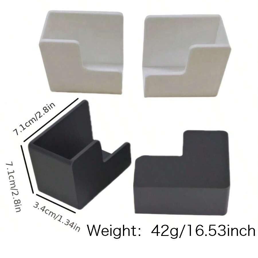 Wall-Mounted Weight Scale Storage Rack, Seamless Adhesive Installation, Durable Plastic, Space-Saving, Suitable for Bathroom & Home Gym