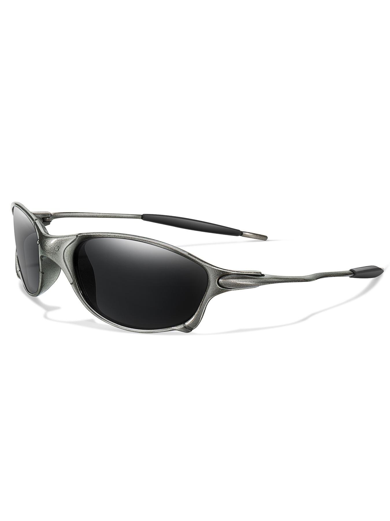 5 Pairs/set Unisex Vintage Oval Frame Vintage Sunglasses, Outdoor Sports Sunglasses, Fashionable Sunglasses for Men & Women for Daily Wear, Tinted Lenses Sunglasses