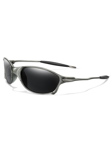 5 Pairs/set Unisex Vintage Oval Frame Vintage Sunglasses, Outdoor Sports Sunglasses, Fashionable Sunglasses for Men & Women for Daily Wear, Tinted Lenses Sunglasses