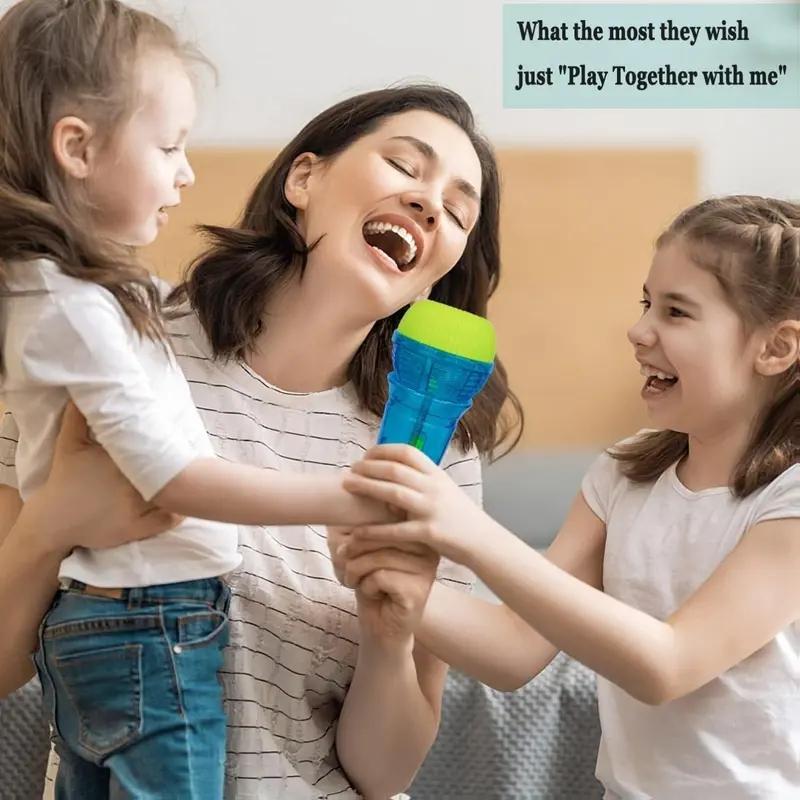 Physical Echo Microphone Toy, Lightweight Music Singing Toy, Party Fun Gadget (no Batteries), Abs Material, Perfect Gift for Christmas Birthday Parties, Echo Effect, Star
