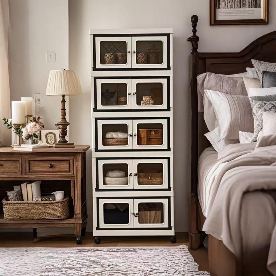 [No import/export fees] storage box delivered to your area. There are 5 boxes, which can be stacked or folded, suitable for storage in the kitchen, bathroom, bedroom, study, office and other scenes. It is versatile and suitable for various occasions.