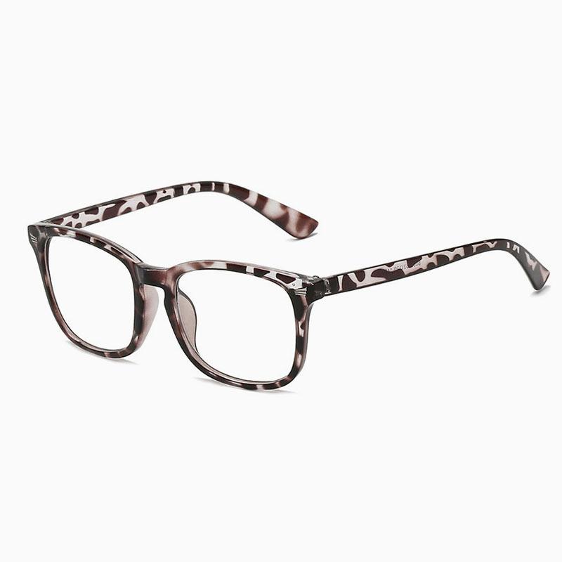 3pcs fashionable versatile daily trendy eyeglass frames for men, square frame, classic retro plain lenses for women