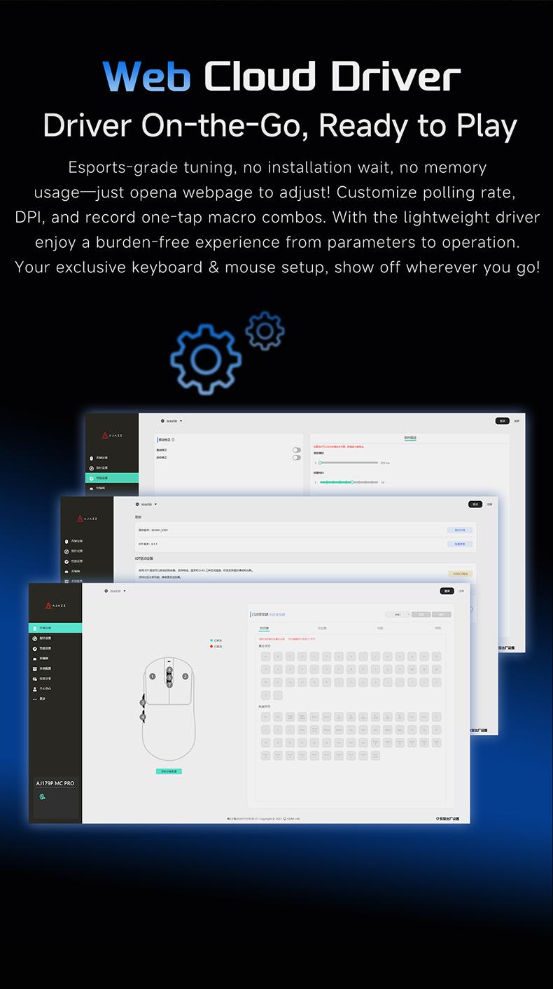 Baron Aj179 P Mc Pro Three-Mode Controller, / Options, High-Quality Gaming Accessory, Perfect for Competitive Players
