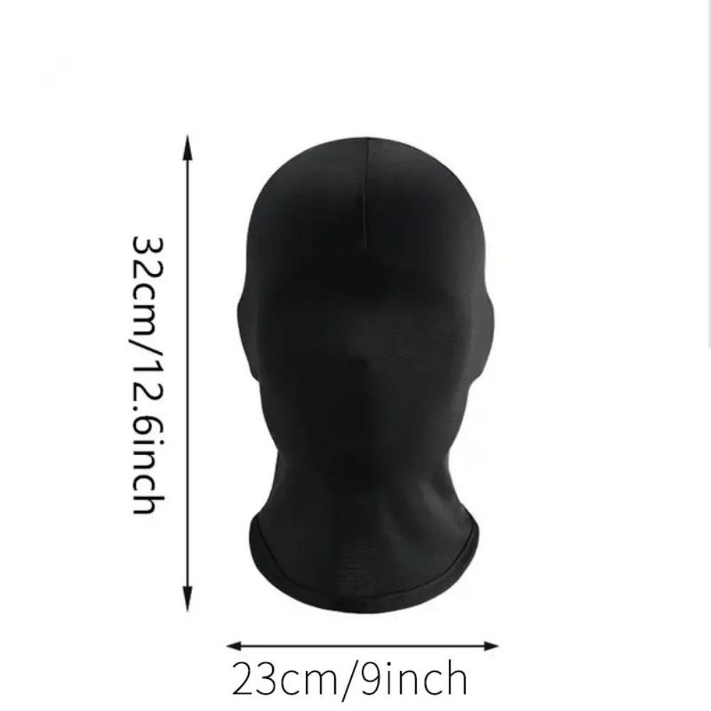 Men's Full Face Mask, Festival Faceless Hood Mask, Cosplay Decorative Mask for Masquerade Cosplay Party, Halloween