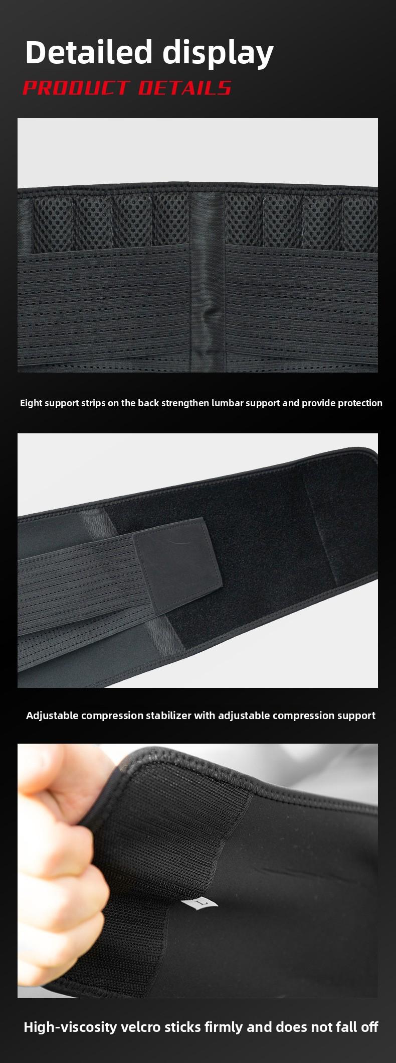Fitness Sports Waist Belt Support Pressurized Men and Women Waist Support Basketball Squat Weightlifting Waist Protection Twist Core Ab Exercise Machine