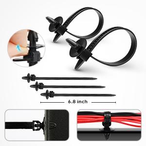 Nilight 380pcs Car Retainer Clips & Fastener Remover with 12 Most Popular Sizes Auto Push Pin Rivets Set Door Trim Panel Clips Black Replacement Automotive Accessories Body Screw  dealsforyoudays