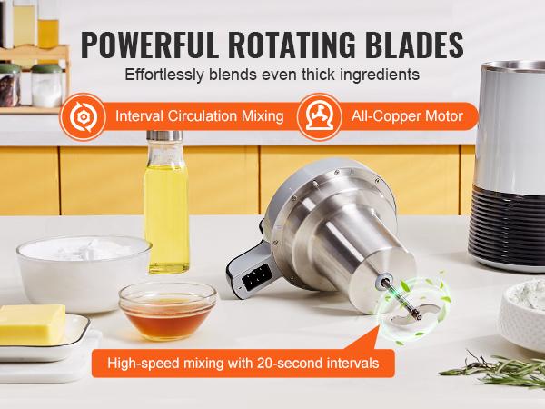 VEVOR Butter Maker Machine, 6 Functions Herbal Infuser, Magic Butter Machine Oil Infusion Machine with Customizable Temperature And Time, Herbal Recipe Book All Accessories Included