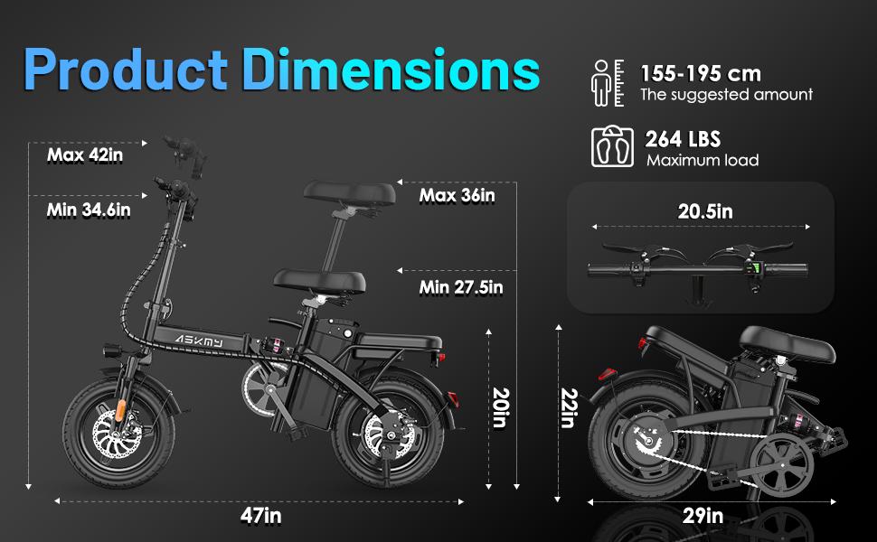 E14 Urban Folding Electric Bike 1000W – Extended Range up to 45 Miles | 14" Tubeless Tires, Dual Disc Brakes | UL Certified, Puncture-Resistant Battery, 12-Month Warranty, Lightweight 30KG, Easy Storage