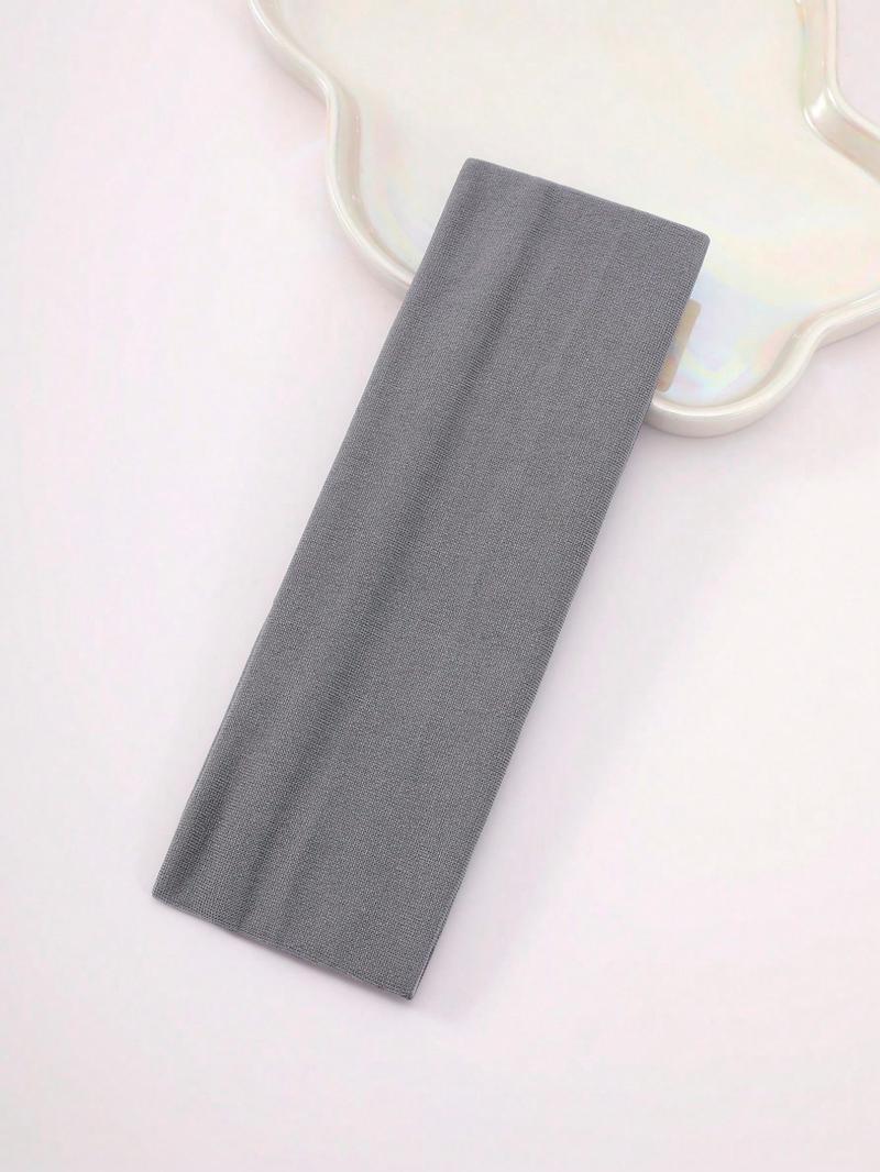 5pcs Set Wide Elastic Sports Yoga Headbands, Pink Tone Hair Band Turban Headband Sweatband, Hairband Fall Winter Hair Accessories For Women For Vacation Outfits Woman Elegant Scarf Women Bandana Soft Headwrap Workout Headband Sweat Wicking Headband