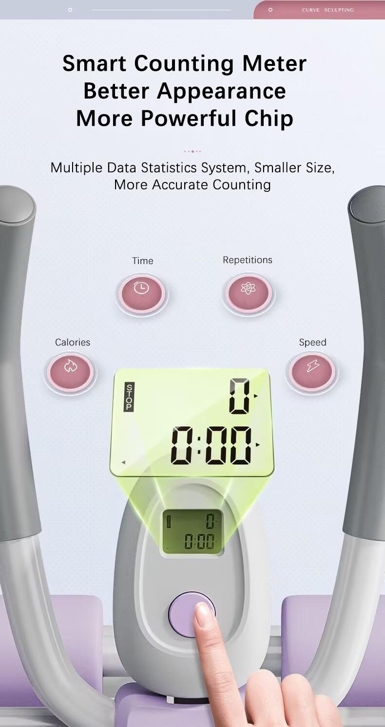 FURICA Adjustable AB Trainer with LCD Monitor Foldable Core Workout Machine for Arms Legs & Buttocks Shaping Home Fitness Equipment 8-Level Height 3-Level Incline Automatic Tracking FURICA Adjustable AB Trainer with LCD Monitor Foldable Core Workout Machine for Arms Legs & Buttocks Shaping Home Fitness Equipment 8-Level Height 3-Level Incline Automatic Tracking