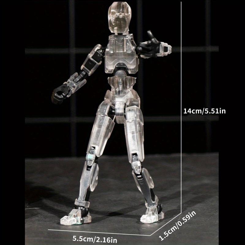 Titan 13 Action Figure Set, 5 Multi-Jointed Robot Models, Dynamic Poses, Detailed Design, Perfect for Collecting and Desktop Decoration, Action Figures Set