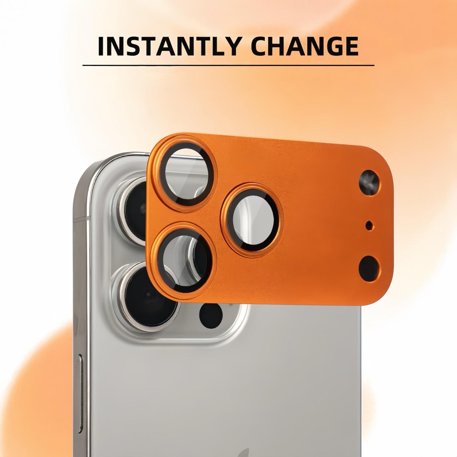 Instantly Change iPhone 17 Pro / Pro Max Phone Case, Protective Film Screen Protector for iPhone 14 15 16 Pro Max, Ultimate Camera Protection